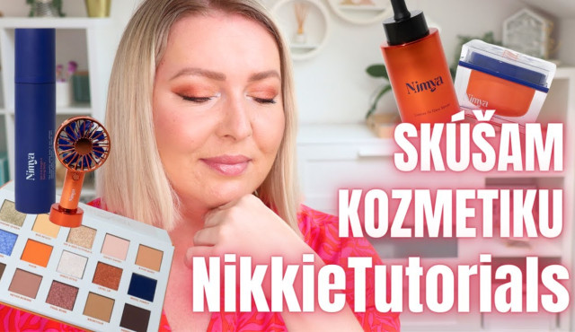 Skúšam kozmetiku Nimya od NikkieTutorials – stojí jej paletka očných tieňov za to?!