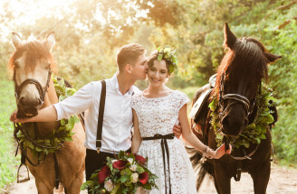 Svadobné fotenie s koňmi, ale aj svadobný odvoz: Sen každej nevesty?
