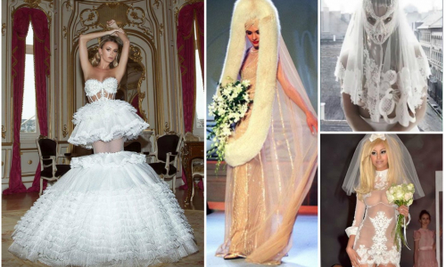 Najšialenejšie svadobné šaty v dejinách: Tak tomu len ťažko uveríš!