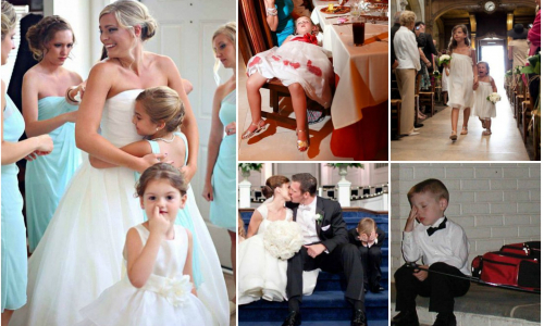 Najvtipnejšie svadobné fotografie detí: Zasmejte sa s nami!