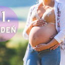 Tehotenstvo po týždňoch – 21. týždeň tehotenstva
